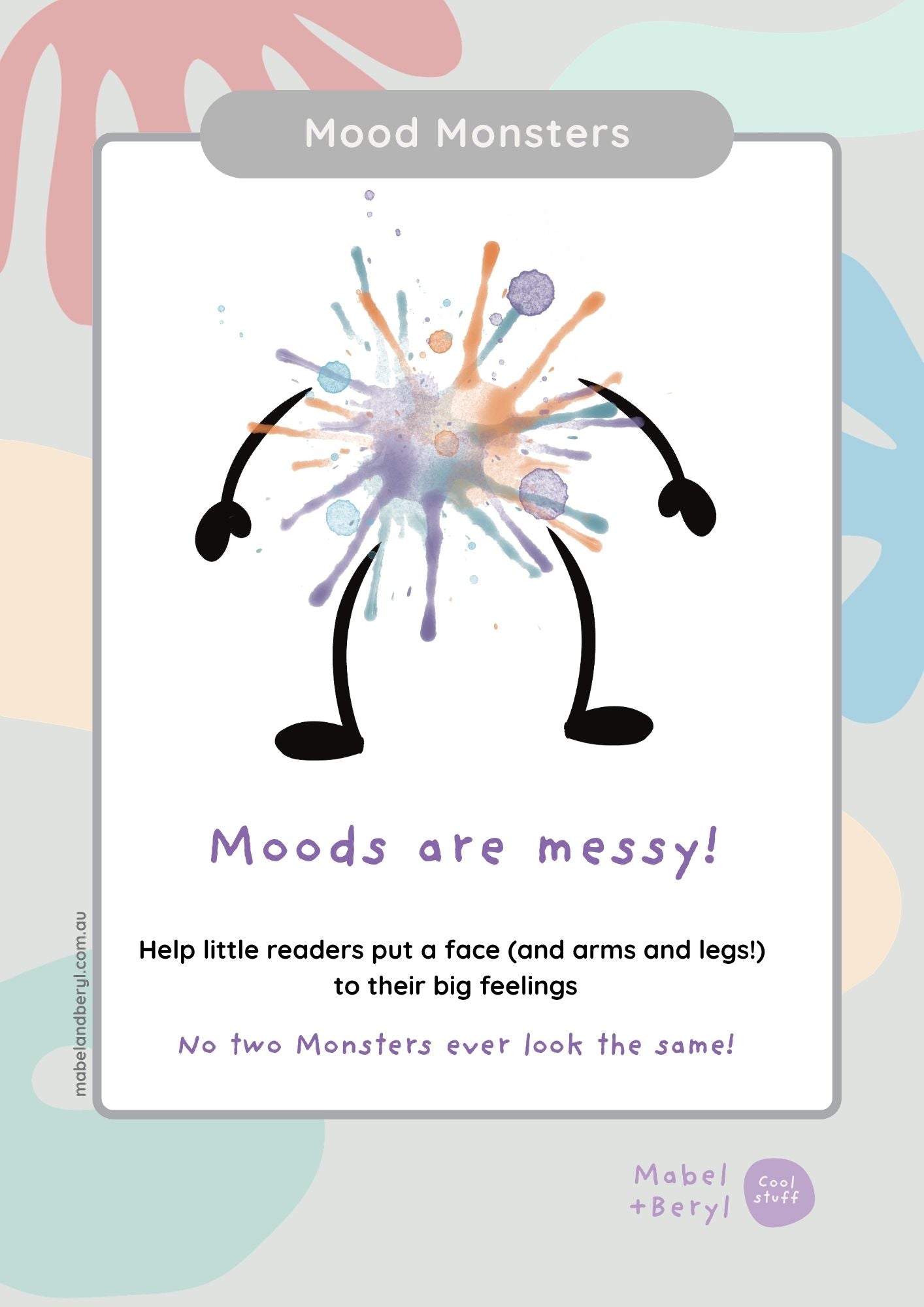 Mood Monsters - FREE Feelings Printable Pack