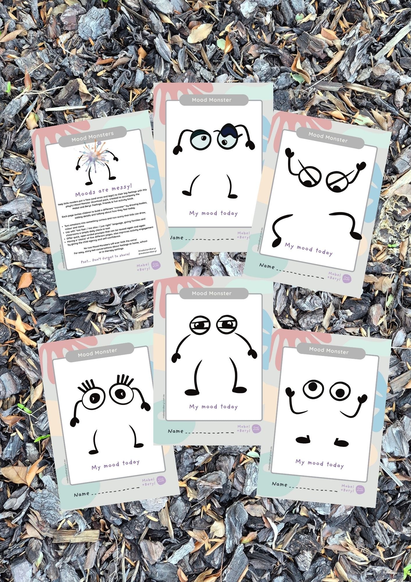 Mood Monsters - FREE Feelings Printable Pack