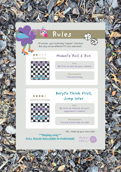 'Check Check' 3-in-1 Not-Just-Checkers