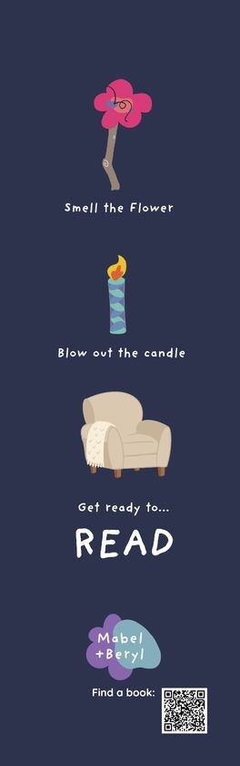 'Ready to Read' Oversized Bookmarks with Calm-Down Prompts
